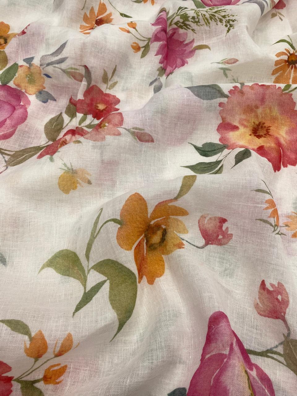 Cotton Linen Print (44'inch)