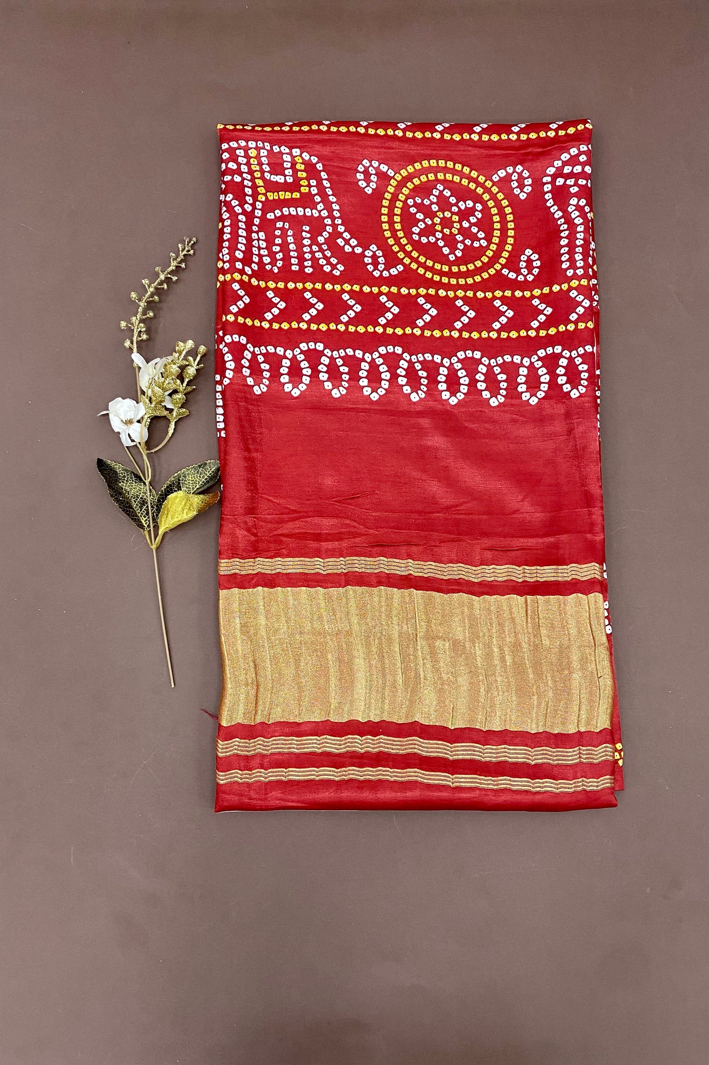 Gazi Silk Printed Dupatta