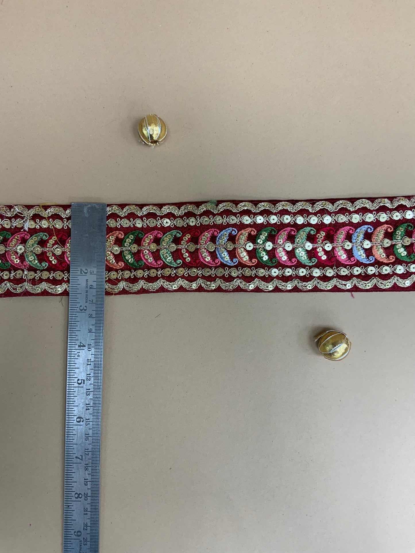 Embroidery Lace (Colours Available)