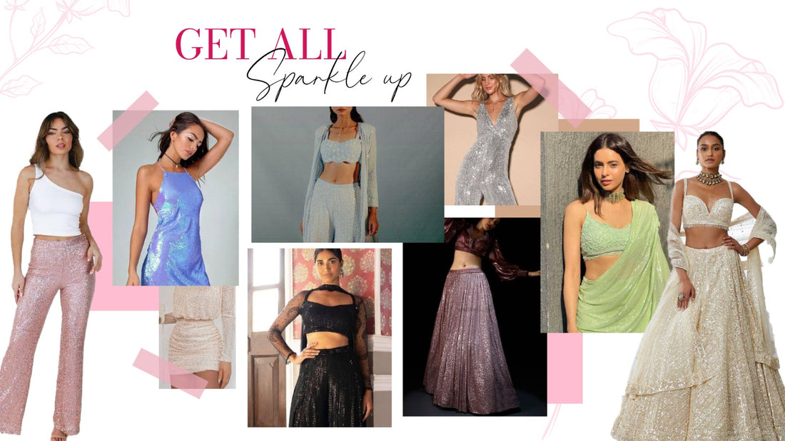 Get All Sparkled Up  Ft. Banaraswala Fabrics