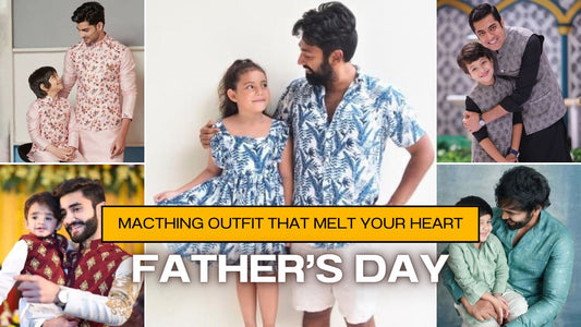 Father and Child Matching Outfits That'll Melt Your Heart