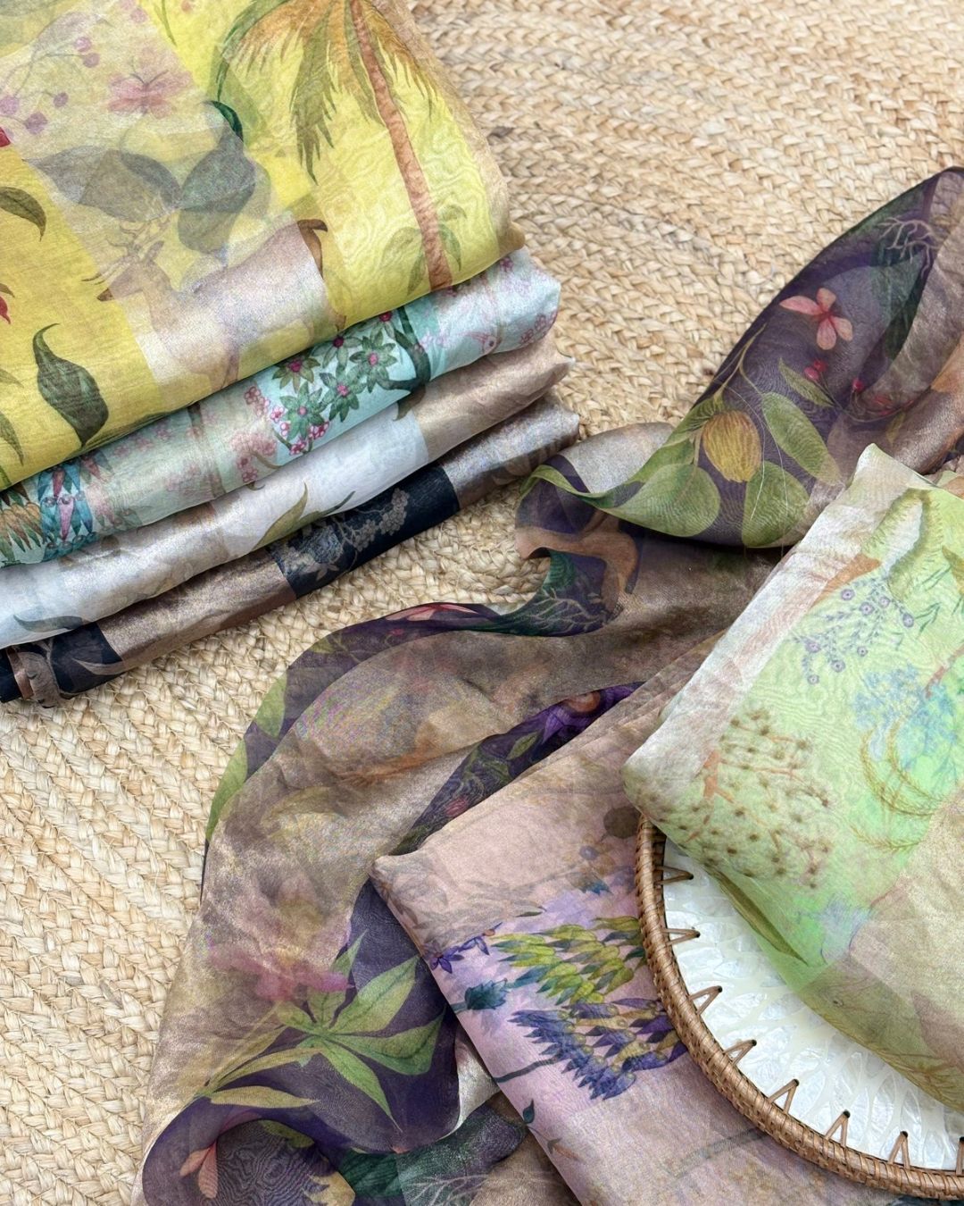 Silk Tissue Print