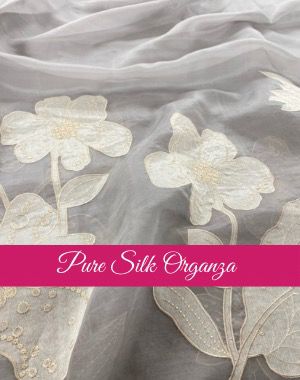 Pure Silk Organza