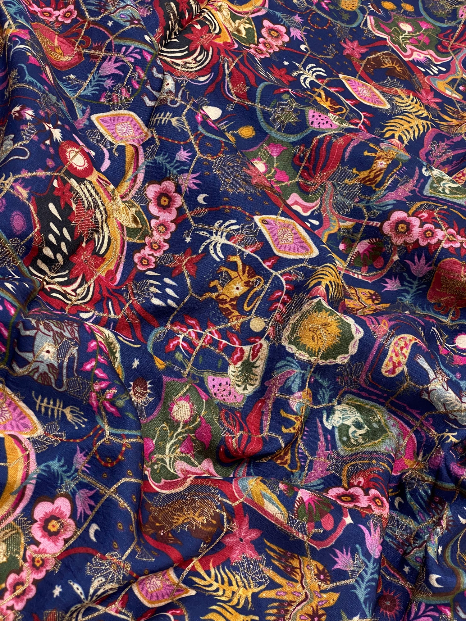 Banarasi Brocade Print