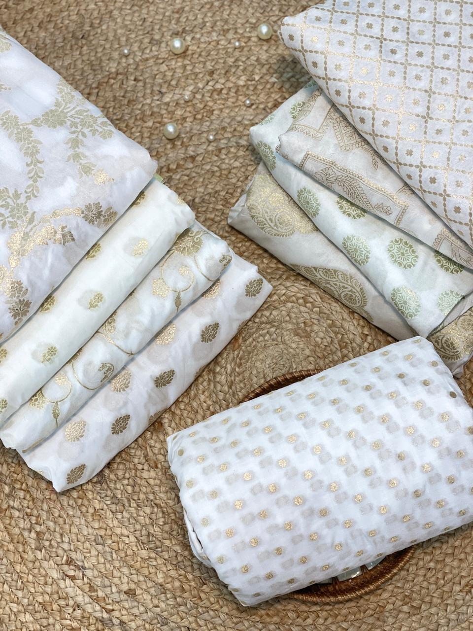 Banarasi Brocade (Dyeable)