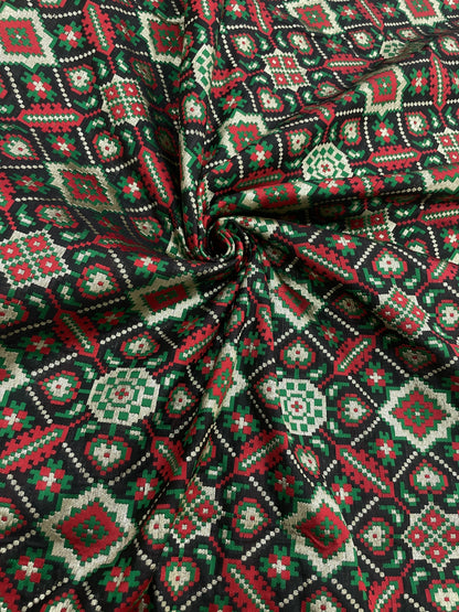 Pure Banarasi Resham Patola Brocade (44’inch)