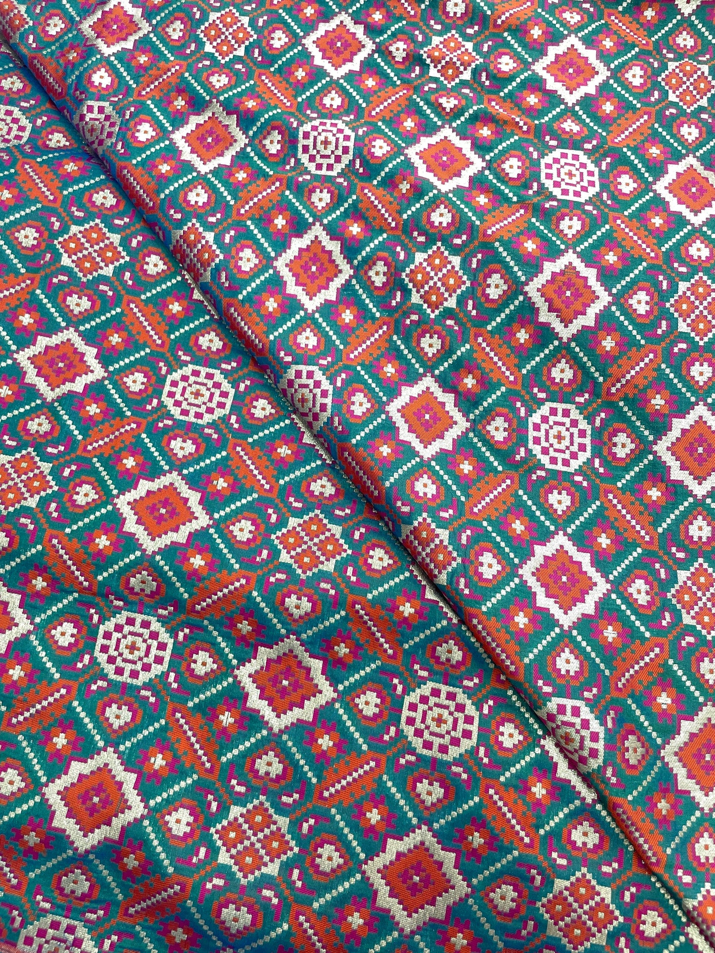 Pure Banarasi Resham Patola Brocade (44’inch)