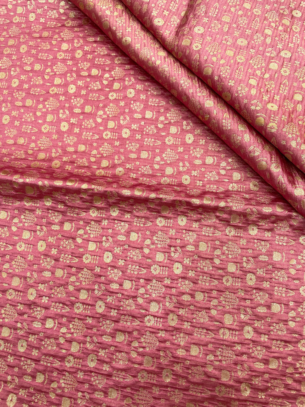 Pure Banarasi Katan Silk Zari Brocade