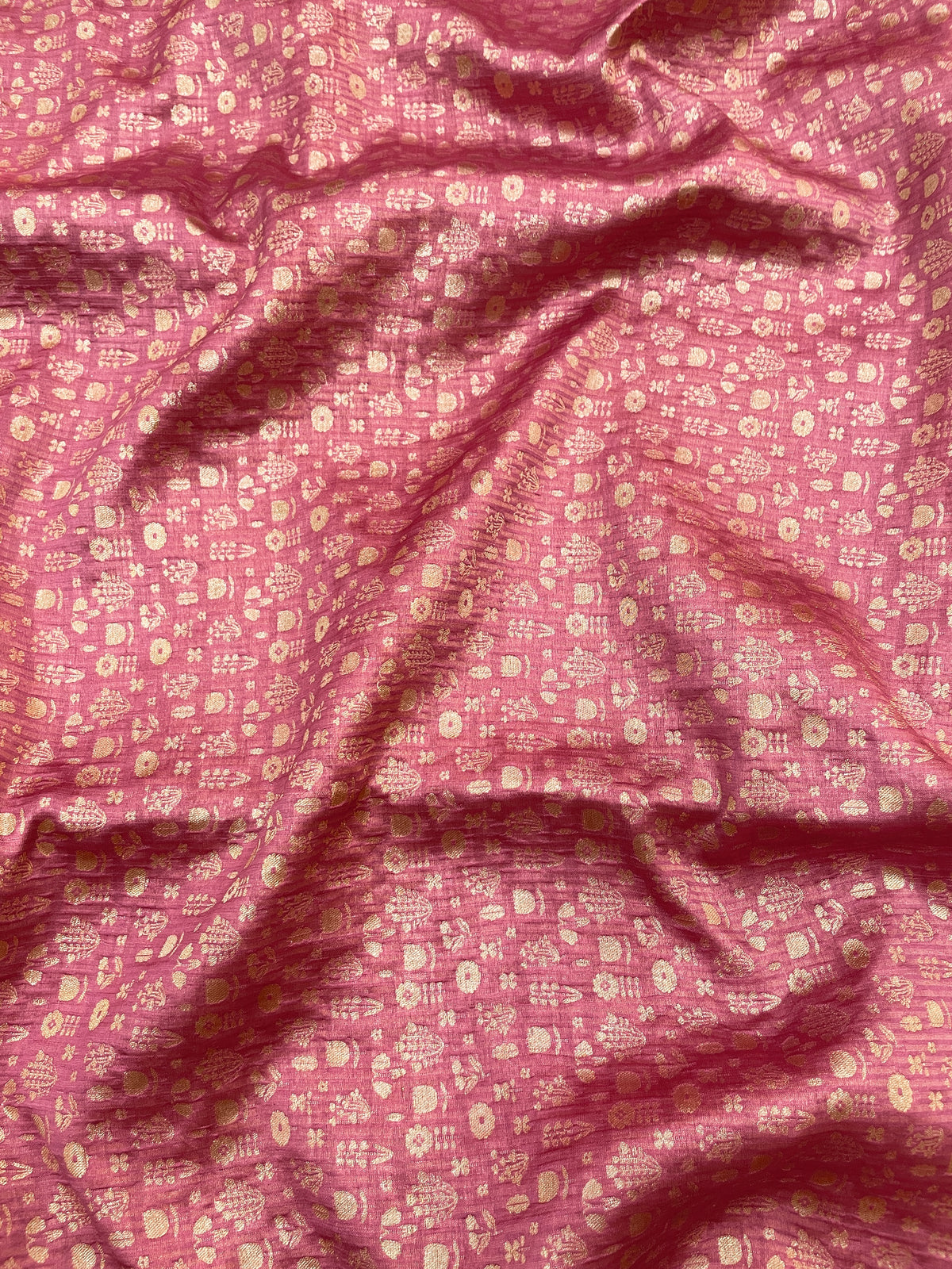 Pure Banarasi Katan Silk Zari Brocade