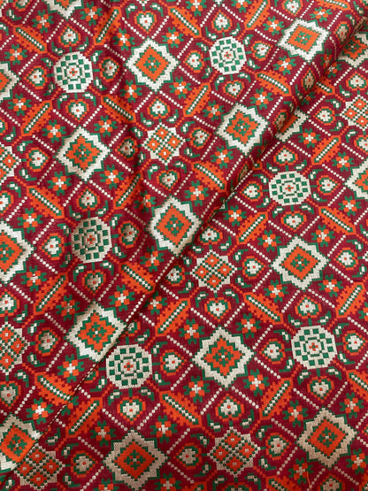 Pure Banarasi Resham Patola Brocade (44’inch)