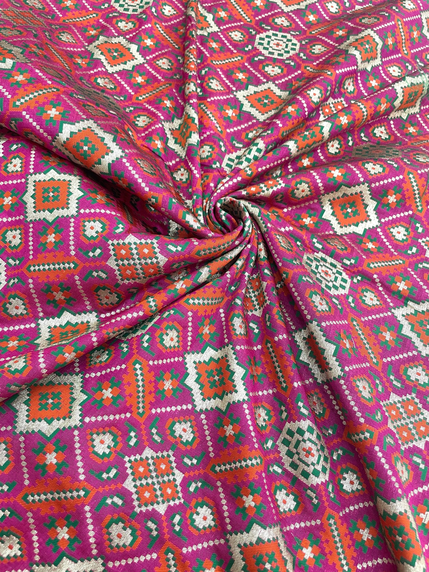 Pure Banarasi Resham Patola Brocade (44’inch)