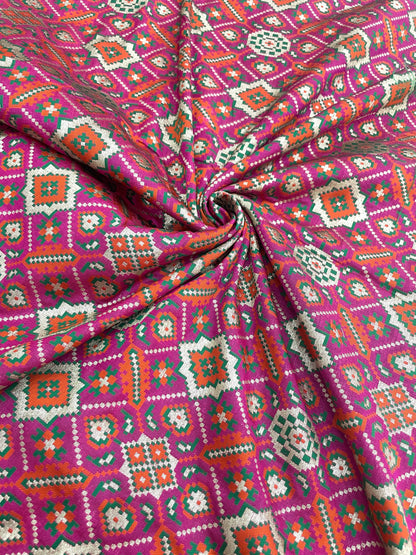 Pure Banarasi Resham Patola Brocade (44’inch)