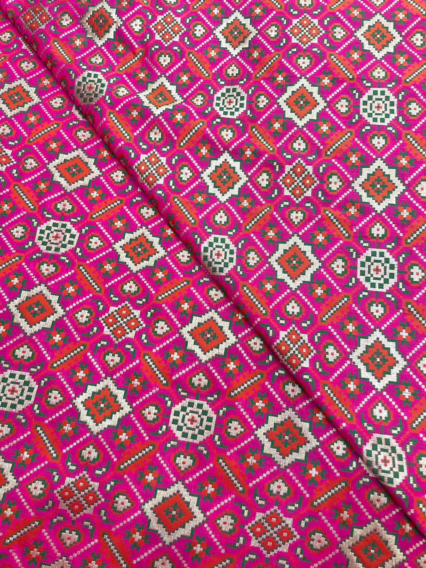 Pure Banarasi Resham Patola Brocade (44’inch)