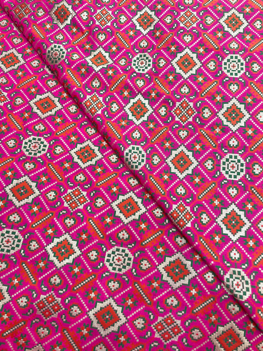 Pure Banarasi Resham Patola Brocade (44’inch)