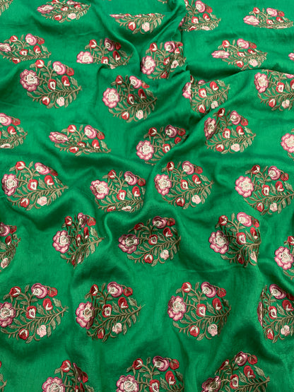 Mysore Silk Embroidery (44’inch)