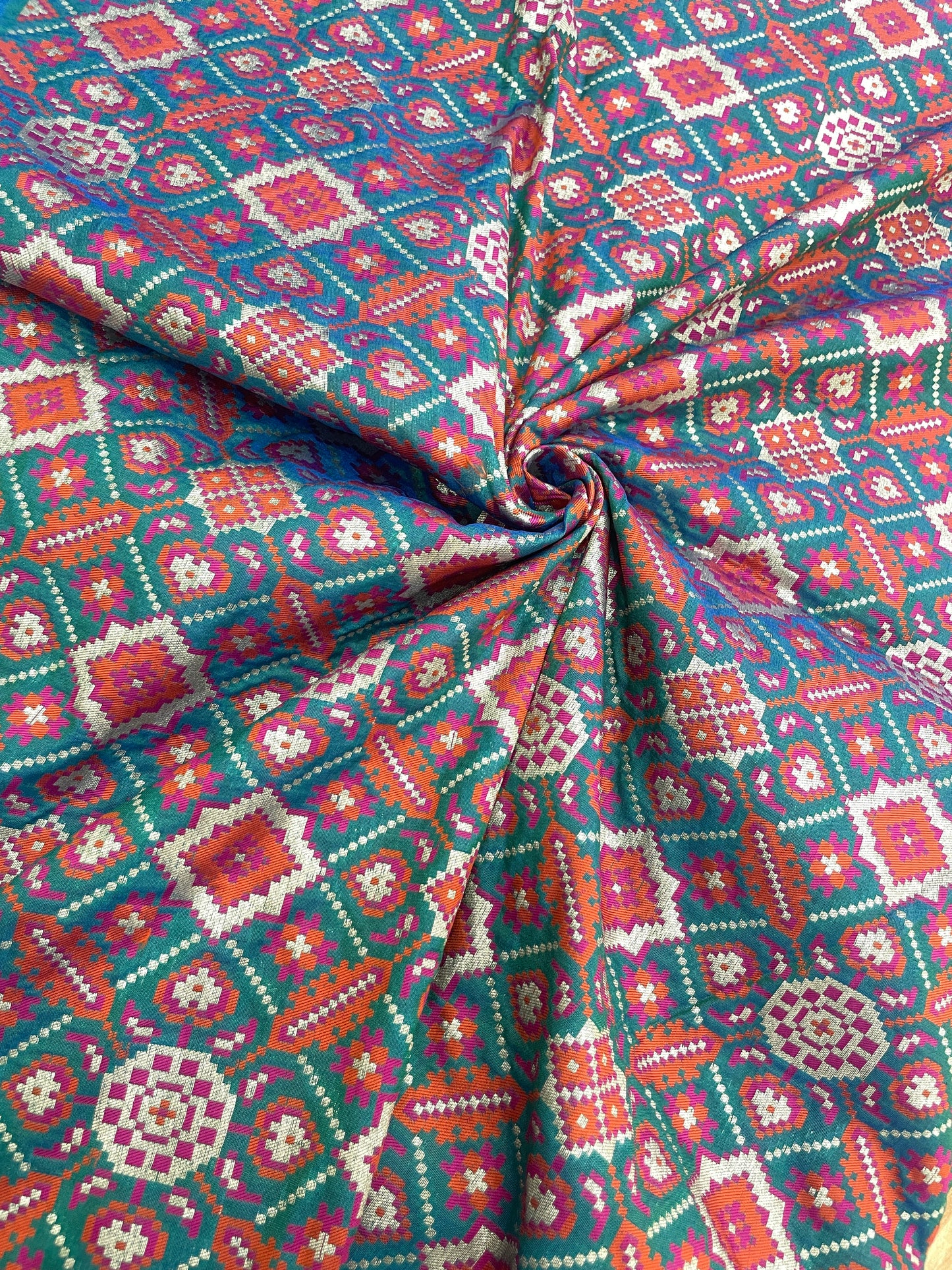 Pure Banarasi Resham Patola Brocade (44’inch)