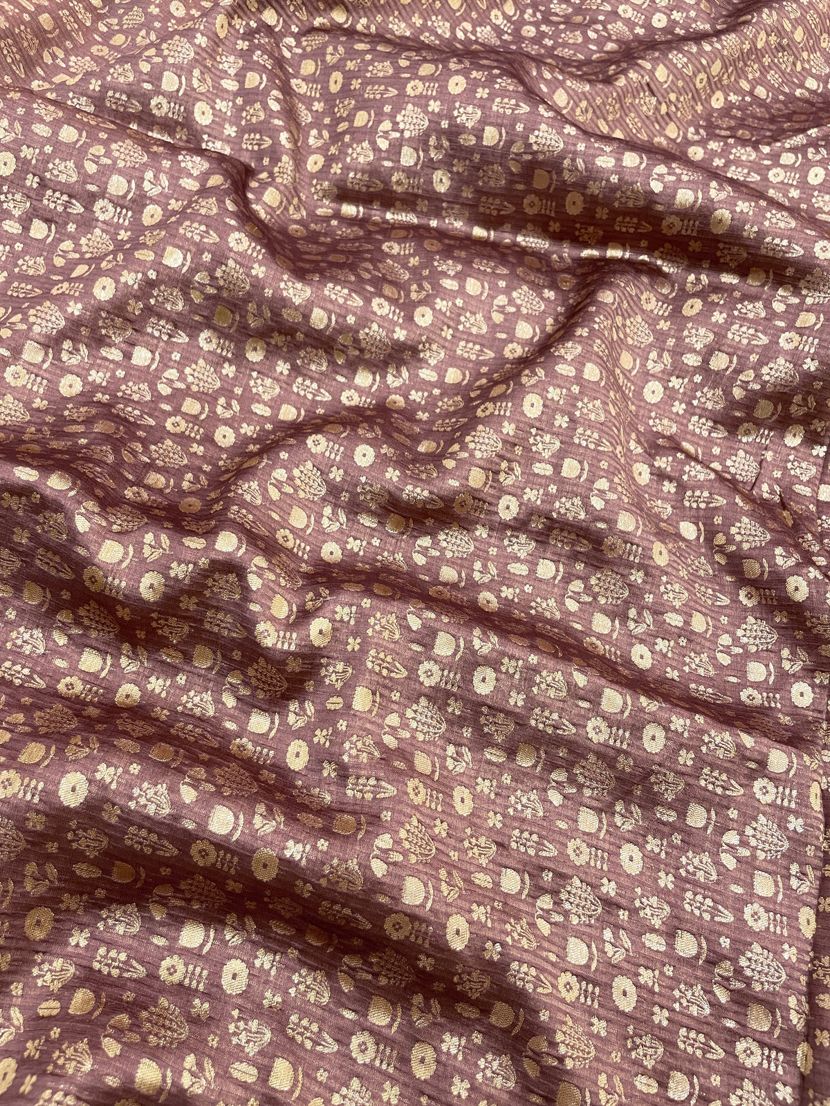 Pure Banarasi Katan Silk Zari Brocade