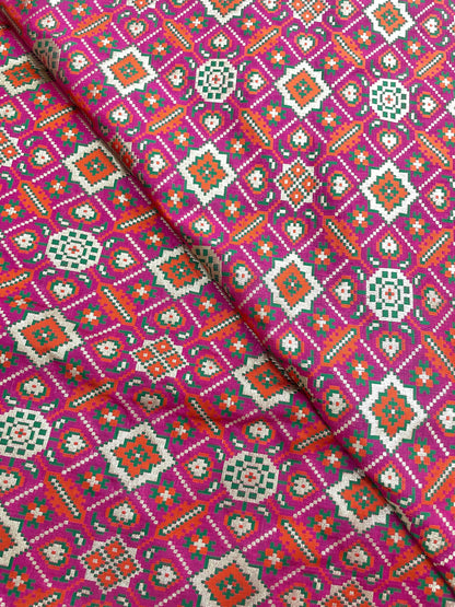 Pure Banarasi Resham Patola Brocade (44’inch)
