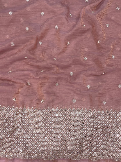Crush Tissue Beads Embroidery(54'inch)