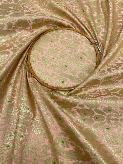 Pure Banarasi Brocade (Colours Available) 44"inch