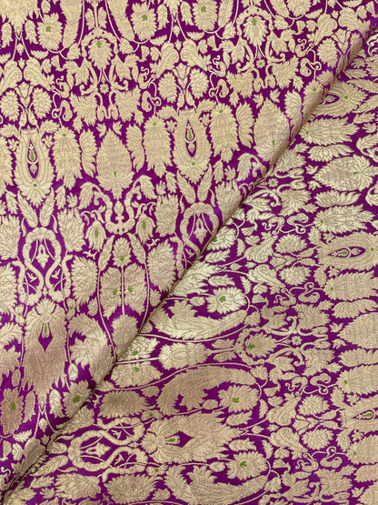 Pure Banarasi Brocade (Colours Available) 44"inch