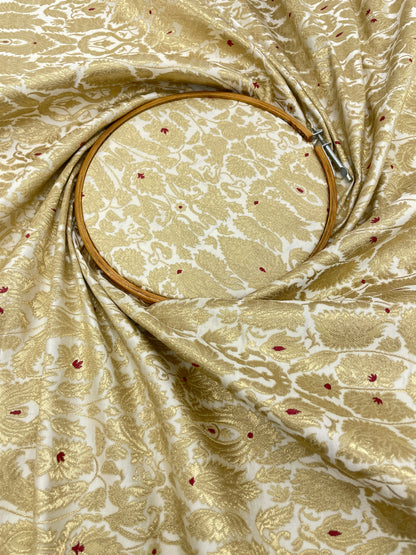 Pure Banarasi Brocade (Colours Available) 44"inch