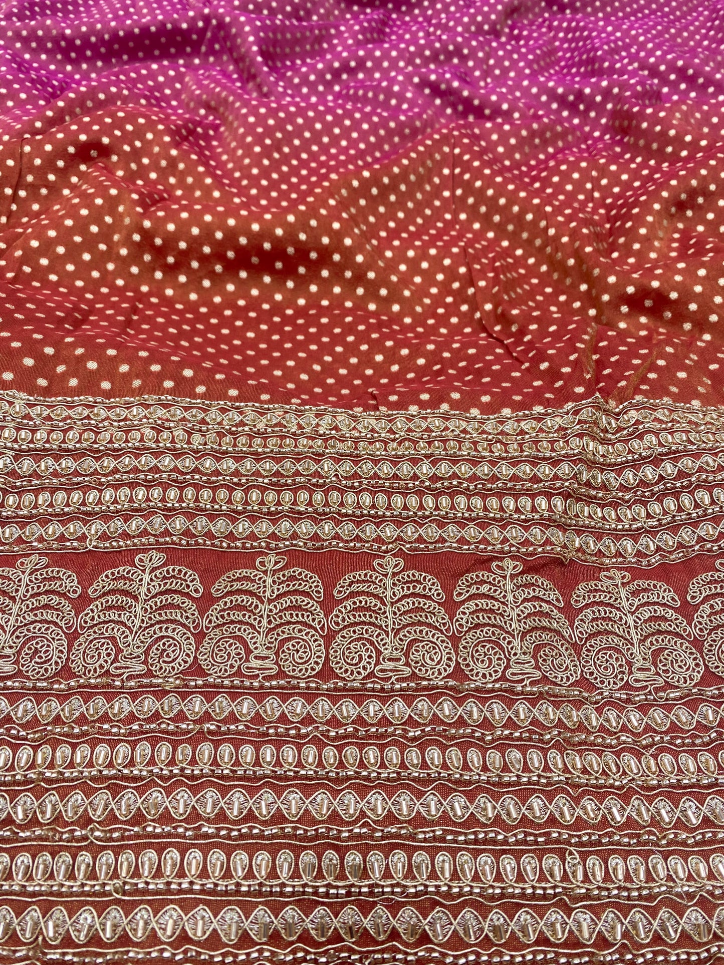 Tissue Pannel Embroidery (colors available) 44"inch