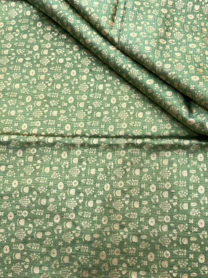 Pure Banarasi Katan Silk Zari Brocade