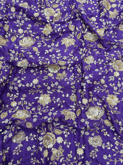 Chinon Beads Embroidery With Dupatta