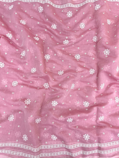 Chanderi Thread Embroidery Set