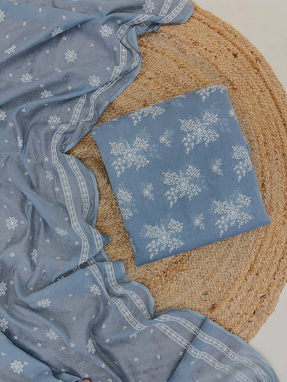 Chanderi Thread Embroidery Set