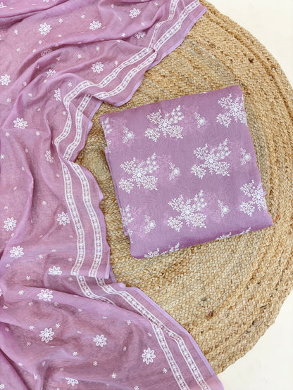 Chanderi Thread Embroidery Set