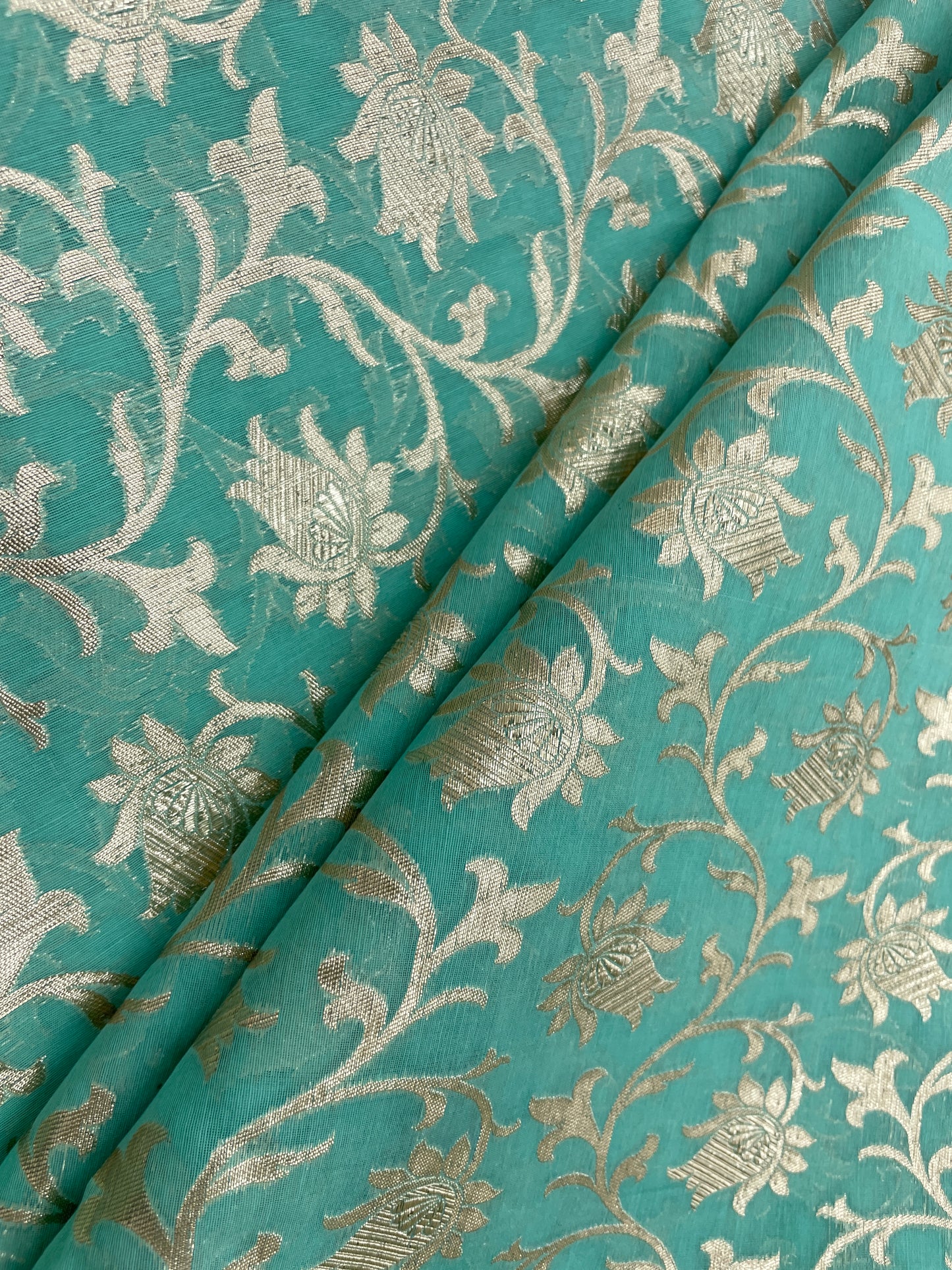 Banarasi Chanderi Jacquard