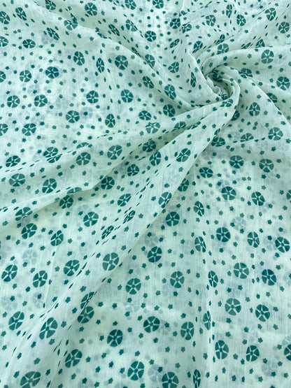 Chanderi Print (colors available) 44"inch