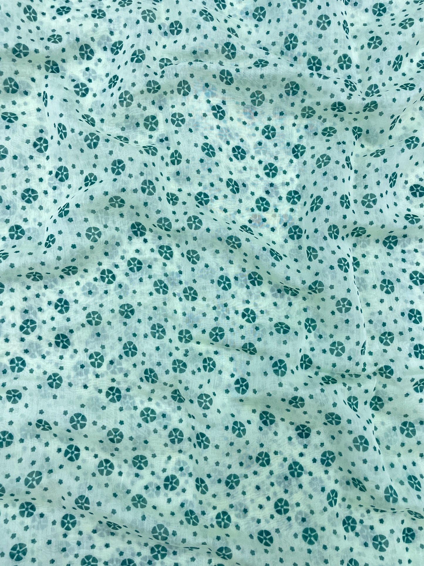 Chanderi Print (colors available) 44"inch