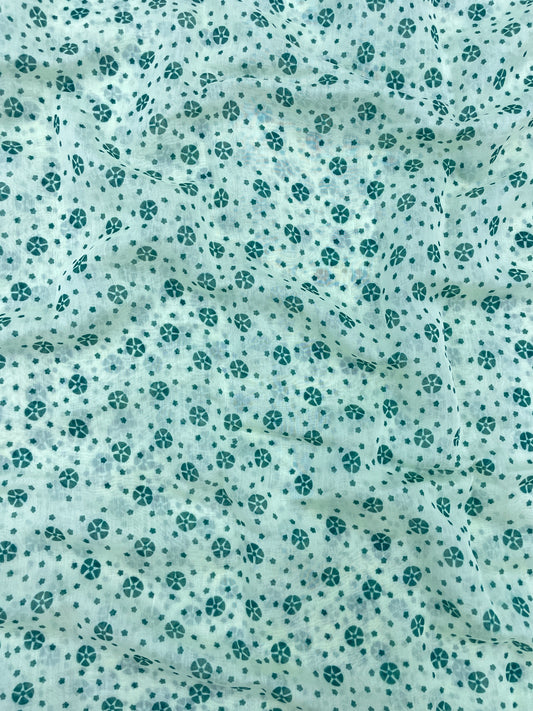 Chanderi Print (colors available) 44"inch