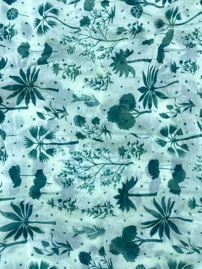 Chanderi Print (colors available) 44"inch