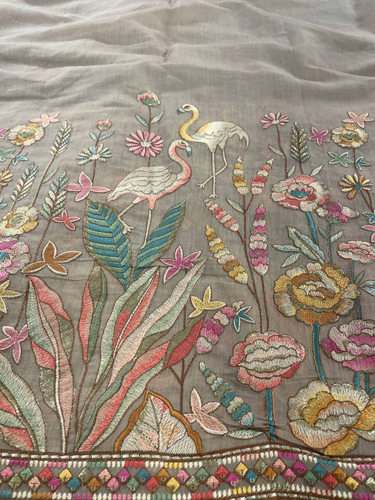 Chanderi Pannel Embroidery