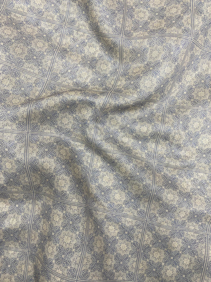 Elegant Gorgeous Fancy Traditional Prints On Chanderi Fabric