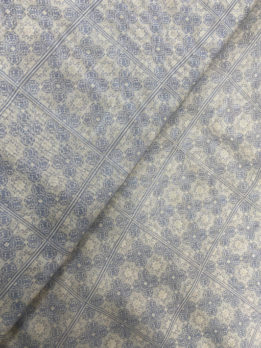 Elegant Gorgeous Fancy Traditional Prints On Chanderi Fabric