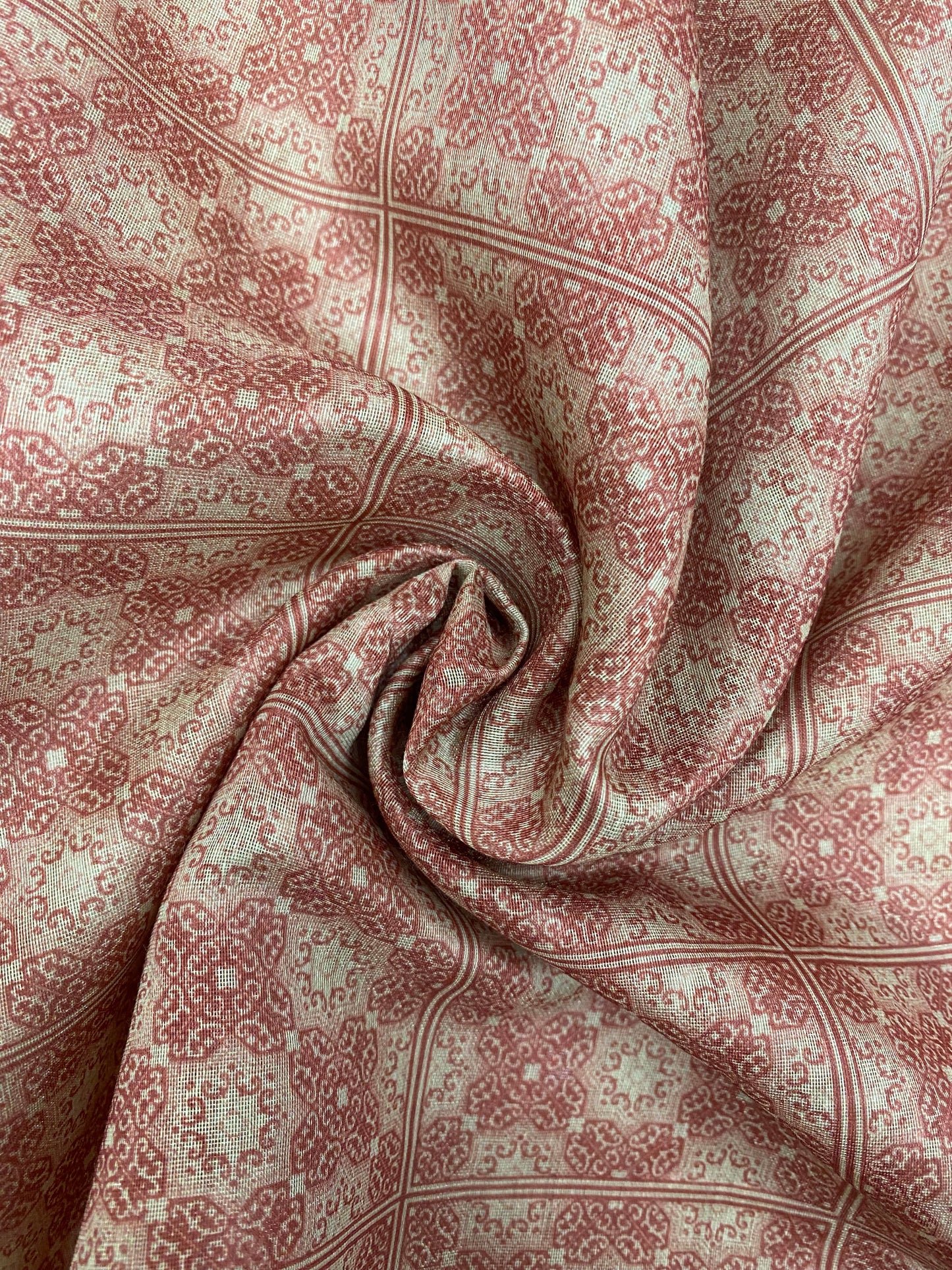 Elegant Gorgeous Fancy Traditional Prints On Chanderi Fabric