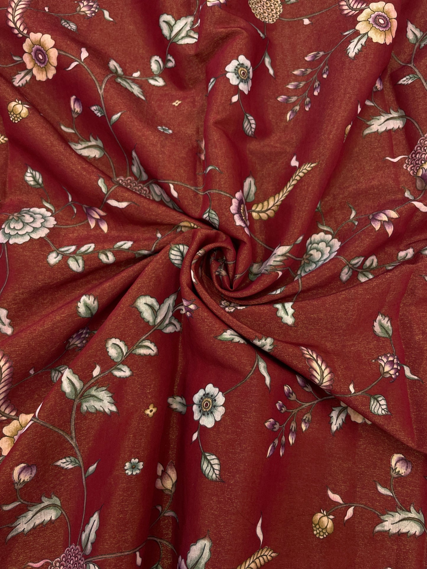 Chanderi Tissue Print (Colours Available)