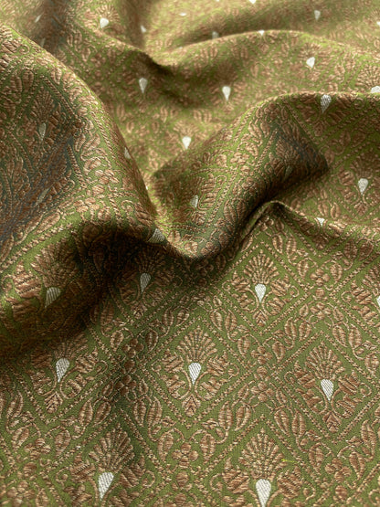 Exquisite Pure Banarasi Silk Jacquard