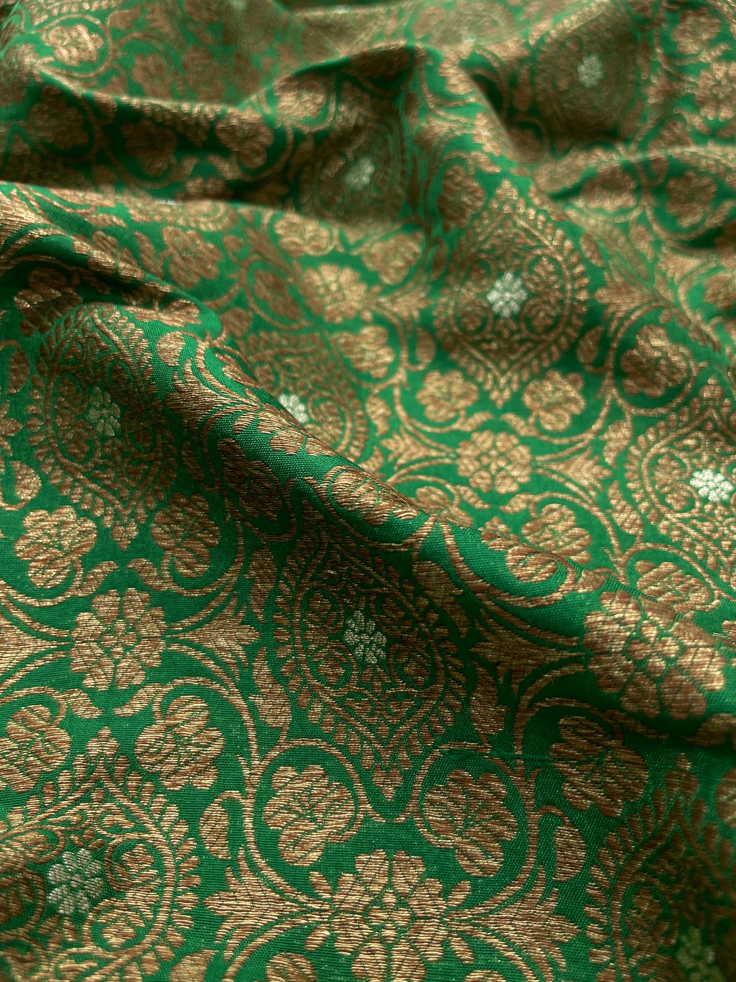 Exquisite Pure Banarasi Silk Jacquard