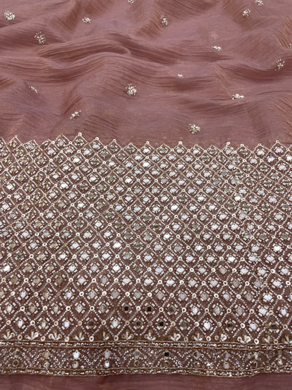 Crush Tissue Beads Embroidery(54'inch)