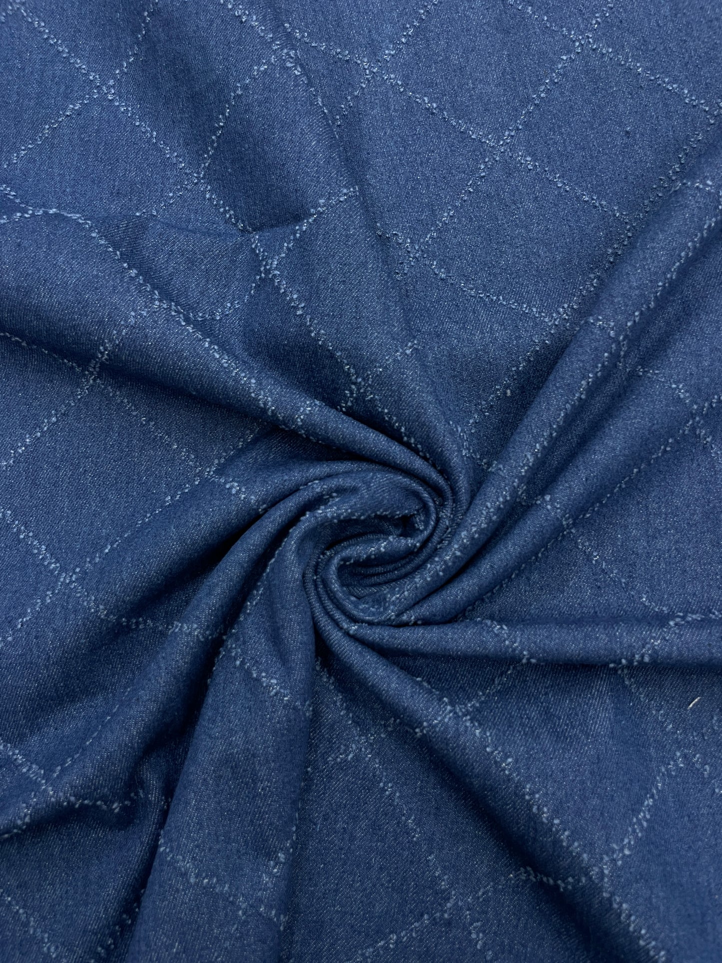 Textured Fancy Denim Fabric