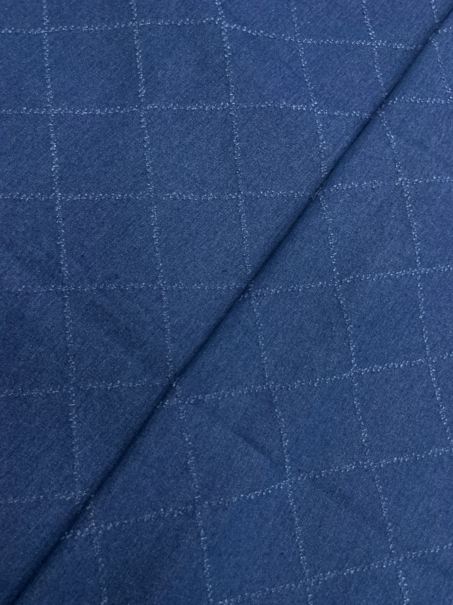 Textured Fancy Denim Fabric