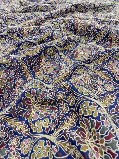 Dola Silk Position Print Embroidery (Colours Available) 44"Inch
