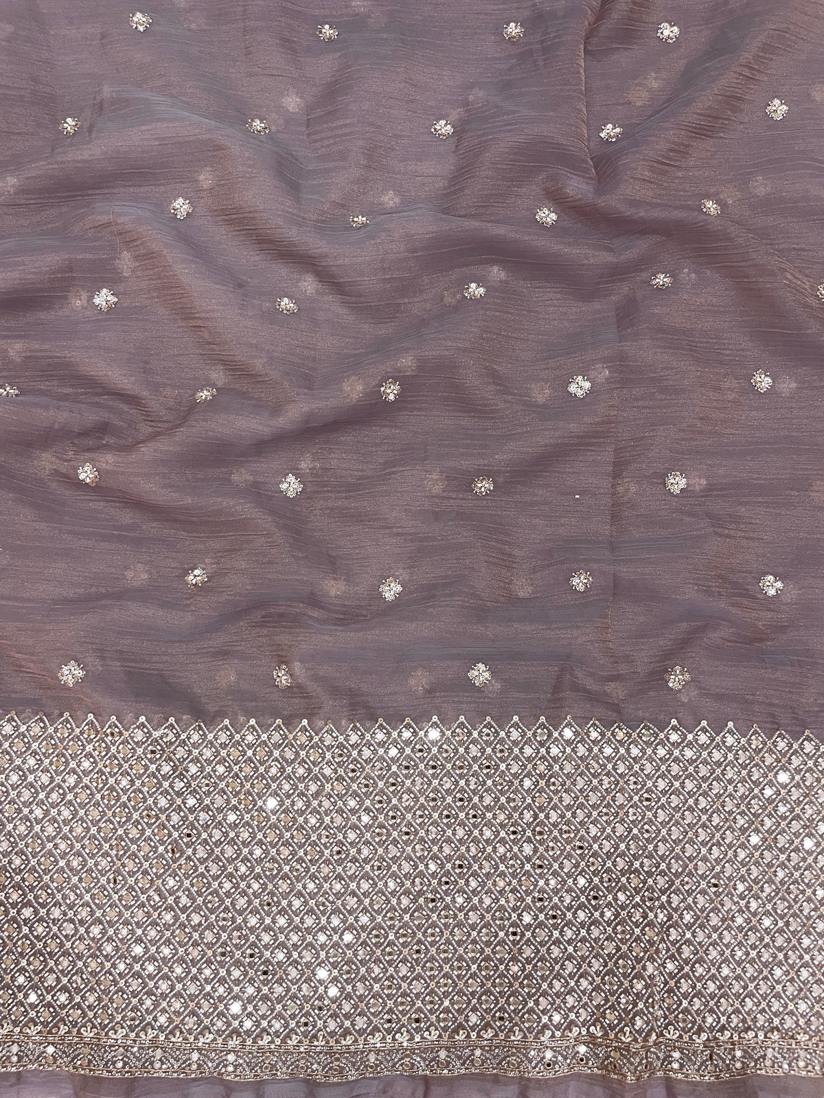 Crush Tissue Beads Embroidery(54'inch)