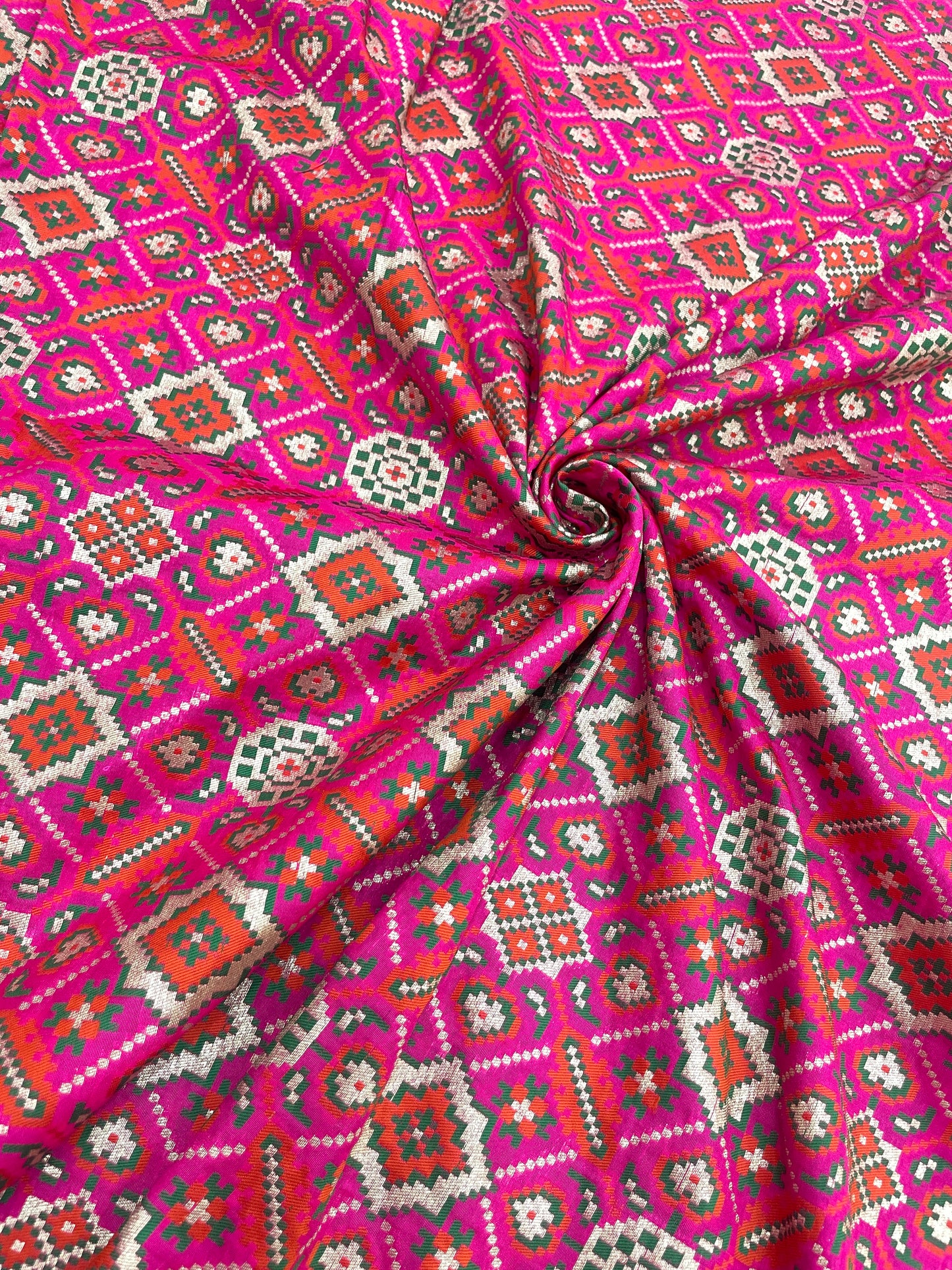 Pure Banarasi Resham Patola Brocade (44’inch)